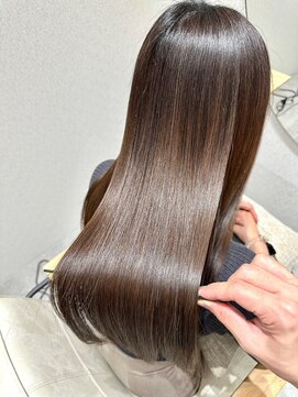 ジーナ セントラル銀座(Zina) 梅雨対策＊髪質改善＊地毛風ストレート【ZinaCENTRAL】