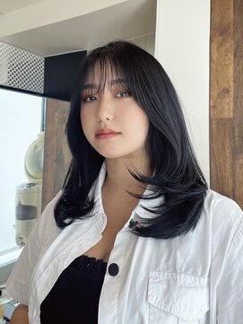 アフロート ギンザ(AFLOAT GINZA) 【MAINE STYLE】大人女性韓国風レイヤーカット20代30代40代