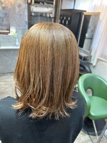 ソーヤ(SAWYER)&nbsp;白髪ぼかしハイライト×ミルクティー♪