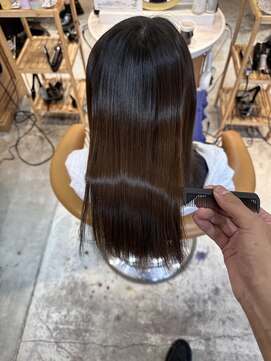 ロンド シャルム 吉祥寺(Lond charme) 前髪髪質改善縮毛矯正イノアカラー吉祥寺