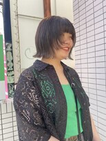 シオ ヘアー デザイン(Sio. hair design)&nbsp;切りっぱなしボブ／顔周りレイヤー