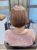 お手入れ簡単ボブ