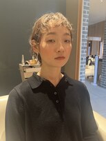 トップヘアーヒルズ 安城(TOP HAIR HILLS)&nbsp;少し踏み込んだショートパーマ！/ハイトーンカラー