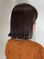 サーカス 町田(circus)&nbsp;切りっぱなしボブ × 暗めベージュ