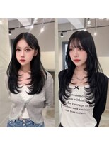 グレース(GRACE)&nbsp;韓国レイヤーカットスタイル