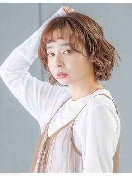 サロンズ ヘア 久留米国分店(SALONS HAIR) ふんわりボブウェーブ