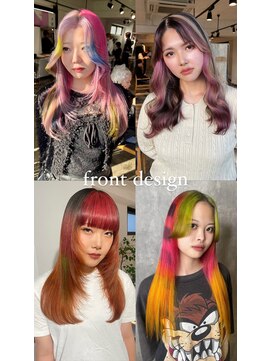 ザ オーダー(THE ORDER) デザインカラー/名古屋/派手髪/ケアブリーチ/ハイトーン