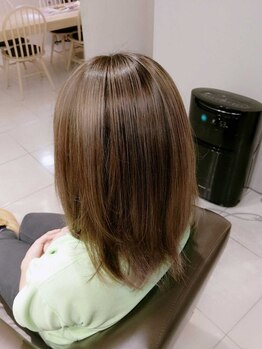 ミツハルチバ(MITSUHARU CHIBA)の写真/ダメージケア&アフターケア込みで髪と頭皮に優しい施術を体験してみませんか?艶のある美しい髪へ導きます＊