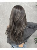 コントラスト極ハイライト☆グレーベージュ