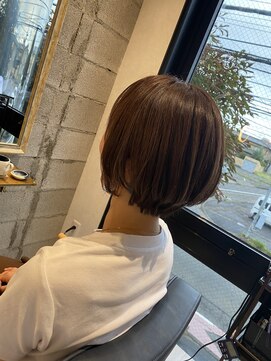 ルースヘアー(Luz hair) 透明感カラーXショートボブ