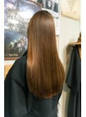 20代30代小顔ゆるふわロング オージュア7stepトリートメント