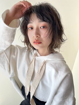 ベター(better) ボブにニュアンスを。フワフワパーマ