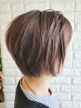 松本平太郎美容室 国立店 グラデーションボブ×イノアカラー×ハイライト