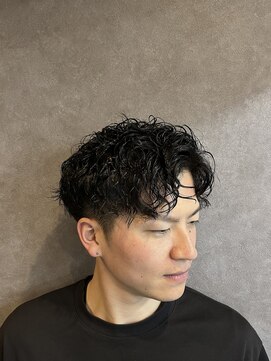 ベルーフ(BERUF) 清潔感のある爽やかなアップバング×スパイラルパーマ！！