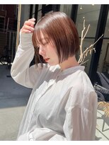 サンド 大阪梅田(sand)&nbsp;@shin__sandボブウルフ/ネビージュ/小顔/ワンレン/大阪梅田