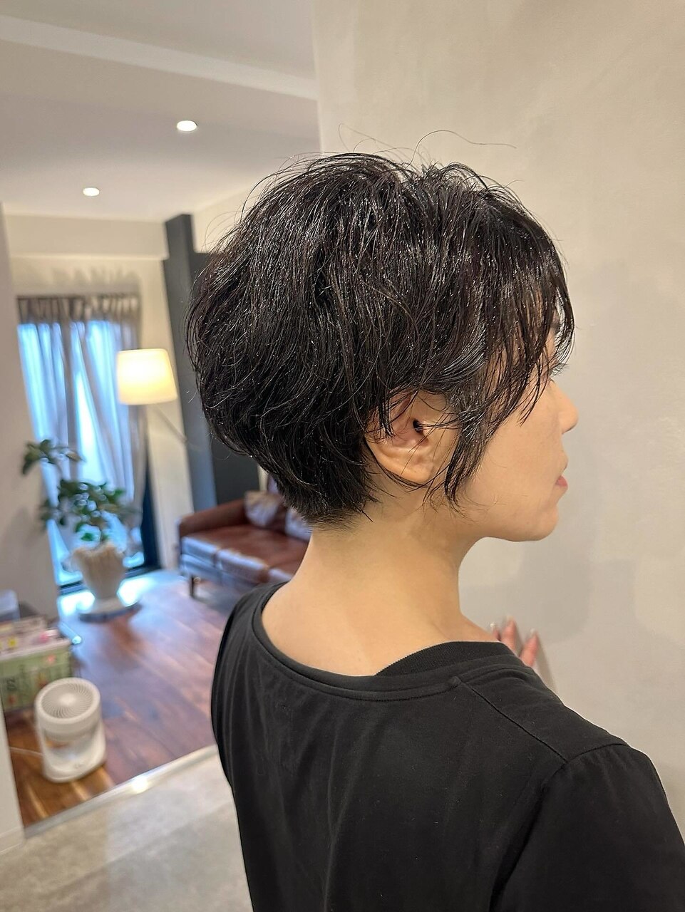 大人可愛い女性のダックテールショート：L055414524｜ラトリエ