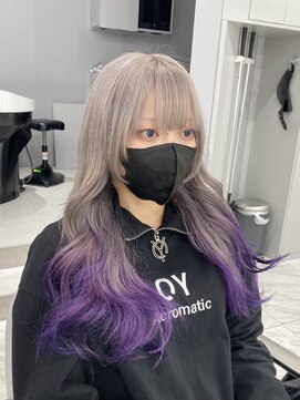 ヴァイス 新宿店(VAICE) シルバー×パープルカラー