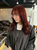 ソイクフ 高田馬場店(SOY-KUFU)&nbsp;20代30代40代◎似合わせアプリコットオレンジハイライトカラー