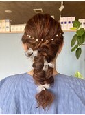 お客様ヘアアレンジ☆あみ下ろし