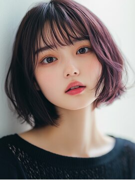 ロディーナ 大口 新子安(rodina) 【水素ケアカラー】Color×バイオレット×ピンク