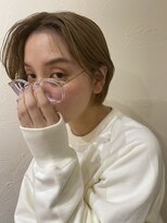 アメリシュシュ 柏(ameri chouchou)&nbsp;ショートボブ×ハンサム×前髪なし 20代30代40代