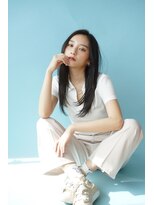 ルフュージュ バイ プロデュース 相模大野店(Refuge by Produce)&nbsp;暗髪/レイヤーカット/長めバング