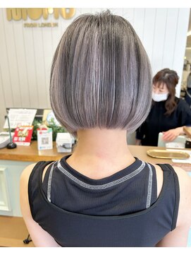 モリオフロムロンドン 大宮店(morio from London) 【坪井】アンブレラカラー ×チャコールグレー