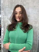 キング 梅田店(K!ng)&nbsp;縮毛矯正髪質改善ハイライトレイヤーカット梅田美容室エクステ