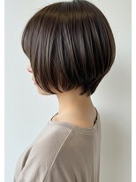 アントワープトーキョー(antwerp TOKYO)&nbsp;前下りショートボブ30代40代50代スッキリショート髪質改善カラー