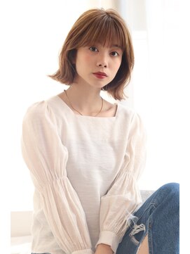 ビューティーアンドフリーハコ(Beauty&Free HACO) 韓国　外ハネボブ　後毛　韓国女優　くびれヘア　20代　30代