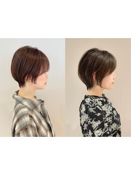 [大宮西口4分]似合わせショートは顔周りのカットが鍵![大人っぽい柔らかニュアンス]でイメチェンを楽しむ♪