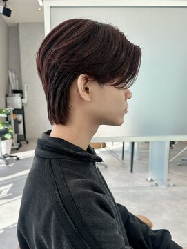 ジーナ 天神(Zina) 毛流れセンターパート(メンズカット/ダウンパーマ/ナチュラル)