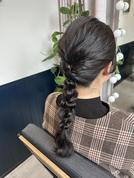 20代30代40代50代◎ヘアアレンジ/編みおろし