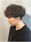 MEN’S HAIR/サーフカール/刈り上げセンターパート/群馬高崎