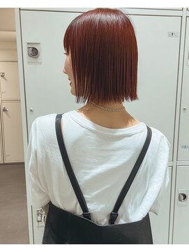 ゴカンムード(Gokan mood) 髪質改善白髪ぼかしインナーカラー縮毛矯正ブリーチハイライト