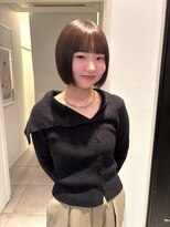 シータ(sheta)&nbsp;【表参道sheta/riria】オリーブベージュボブ