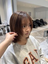 ニューヨークニューヨーク 阪急高槻店(NYNY)&nbsp;オレンジブラウン/レイヤーカット