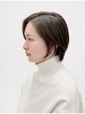 大人ナチュラルなくびれショートボブ