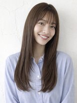 ザビー(THE B)&nbsp;本八幡×ストレートロング×ナチュラルブラウン
