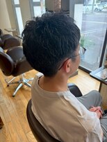 ヴァンカウンシル 清須店(VANCOUNCIL)&nbsp;爽やかメンズショート 柔らかなカールのニュアンスパーマ#2