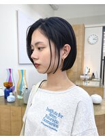 オト(Oto)&nbsp;ブルーブラック×タイトミニボブ