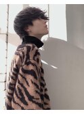ツイストスパイラルパーマ 前下がりマッシュ