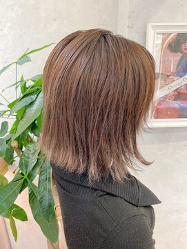 ロンドプランタン 恵比寿(Lond Printemps) 【Lond佐野】アッシュブラウン外ハネボブ