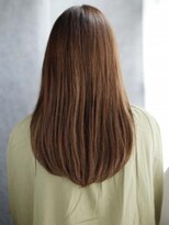 ウル 吉祥寺(ulu)&nbsp;シースルーバングのナチュラルストレートスタイル