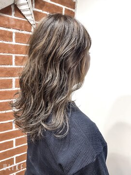 エイト プラット 渋谷2号店(EIGHT plat) ハイライト×ラテベージュ