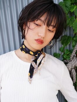 カシータヘアー(Casita hair)の写真/【イメチェン×レザーカット】当店オススメ：最旬似合わせ「ショートボブスタイル」で新しい自分へ!