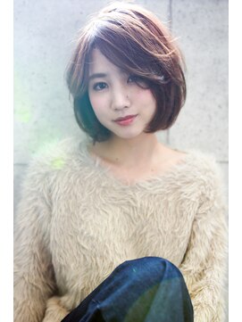 ラフィス ヘアー グランド 金山店(La fith hair grand) 【La fith】 大人可愛いボブスタイル