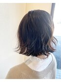 グレージュボブ