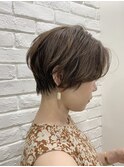 大人かわいいハンサムショート