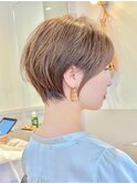 大人可愛い20代30代40代前下がりショートボブ【GRAFF蔵前】